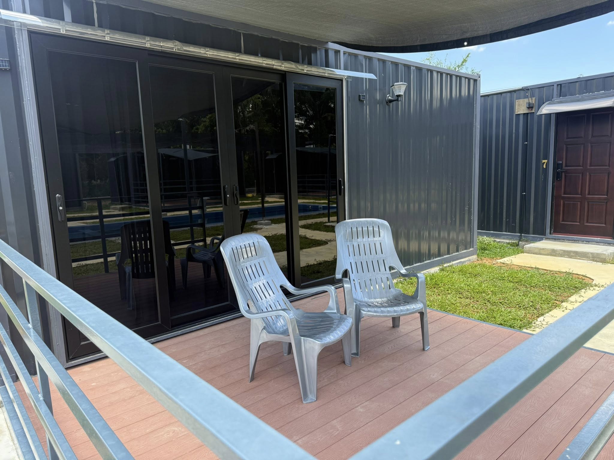 Refreshing swimming pool